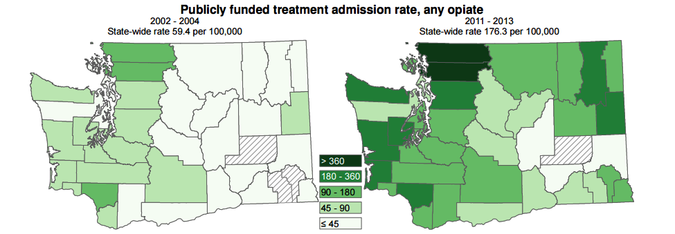 public funded opiate treatment in washington 